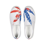 American Cannabis Slip-On Canvas Shoe