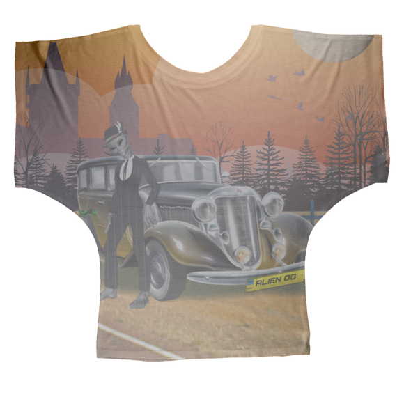 Alien OG ﻿Sublimation Batwing Top