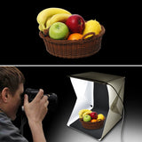 Portable Folding Lightbox Photography Studio Softbox LED Light Soft Box for DSLR Camera Photo Background Dropshipping & Wholsale