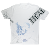 Heal The World Bong ﻿Sublimation Performance Adult T-Shirt