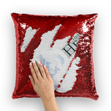 Heal The World Bong ﻿Sequin Cushion Cover