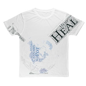 Heal The World Bong ﻿Classic Sublimation Adult T-Shirt