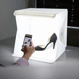 Portable Folding Lightbox Photography Studio Softbox LED Light Soft Box for DSLR Camera Photo Background Dropshipping & Wholsale