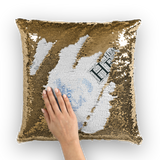 Heal The World Bong ﻿Sequin Cushion Cover