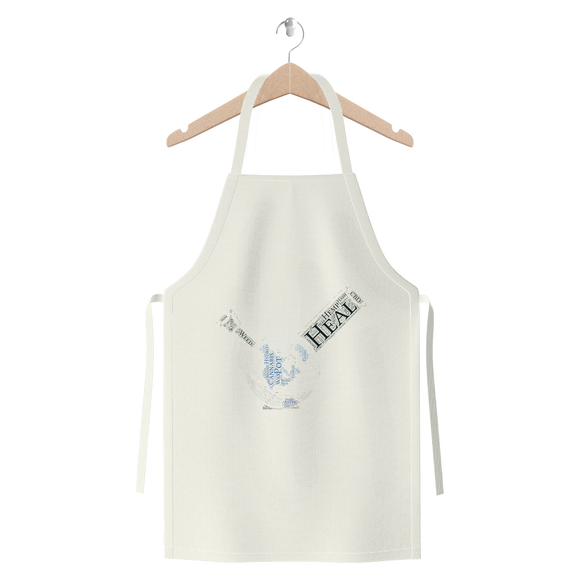 Heal The World Bong ﻿Premium Jersey Apron