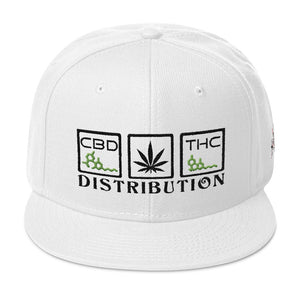 Distribution - Flat Bill Snapback Hat