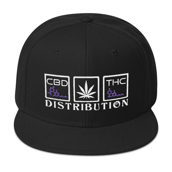 Distribution - Flat Bill Snapback Hat