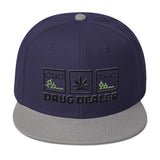 DRUG DEALER - Flat Bill Snapback Hat