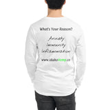 Customizable- Unisex Long Sleeve - reCover reBuild reDuce