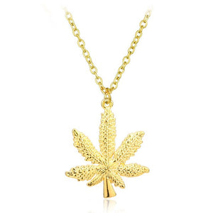 Marijuana Leaf Chain-30