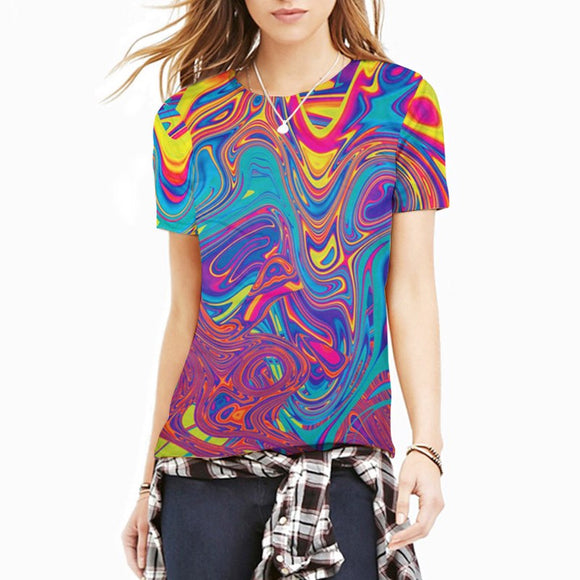 Cool Tees - Psychedelic Oil Spill 2 T-Shirt