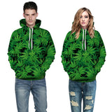 3D Cannabis hoodie