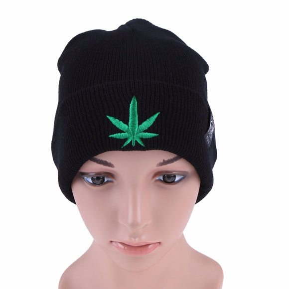 Cannabis Leaf Cartoon Beanie UNISEX