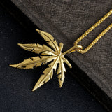 Cannabis Leaf Necklace