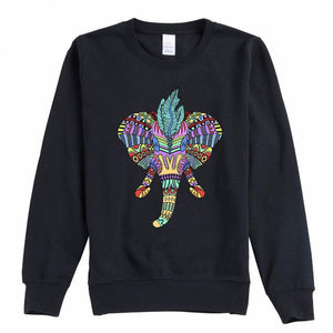 Psychedelic Elephant Sweatshirt