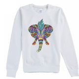 Psychedelic Elephant Sweatshirt