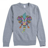 Psychedelic Elephant Sweatshirt