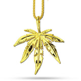 Cannabis Leaf Necklace