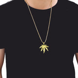 Cannabis Leaf Necklace