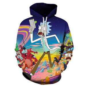 Rick and Morty Hoodie - Runnin Rick