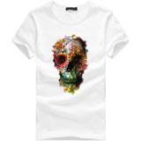 Cool Tees - Skull Of Flowers T-Shirt