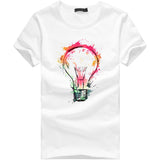 Cool Tees - Multicolor Idea Light Bulb T-Shirt