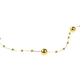 Gold / Silver Beads On A Chain For Decoration Or IG/FB Photos