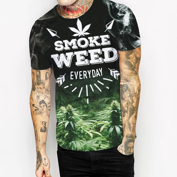 Smoke Weed Everyday Cannabis T Shirt