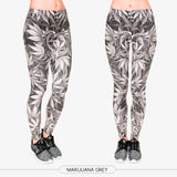 3D Cannabis Leggings