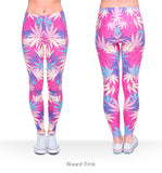 3D Cannabis Leggings