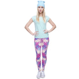 Pink Cannabis Leggings