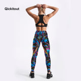 Psychedelic - Multi-Color Vortex High Waist Leggings