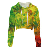 Womens Cannabis Crop Hoodie + Others