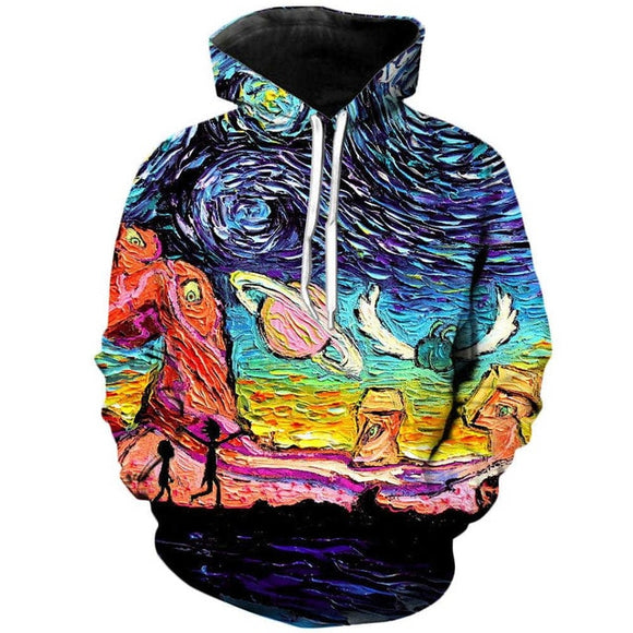 Rick and Morty Hoodie - Look Morty 3