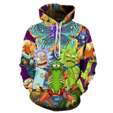 Rick and Morty Hoodie - Pickle/Slime RICK