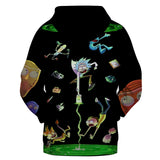 Rick and Morty Hoodie - Portal Fallin Rick