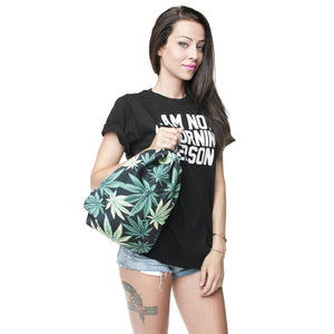 3D Cannabis Drawstring Backpack