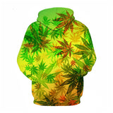 3D Cannabis Hoodie