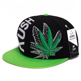 Women Men Vogue Sreet Hemp leaf Embroidery Baseball Caps Maple leaves Chapeu Gorras Casquette Hiking snapback cap Hip Hop hats