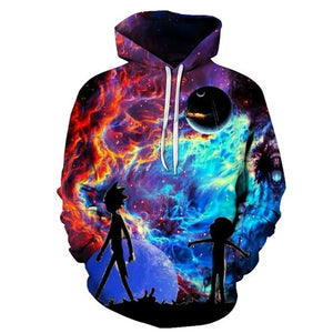 Rick and Morty Hoodie - Morty Wow