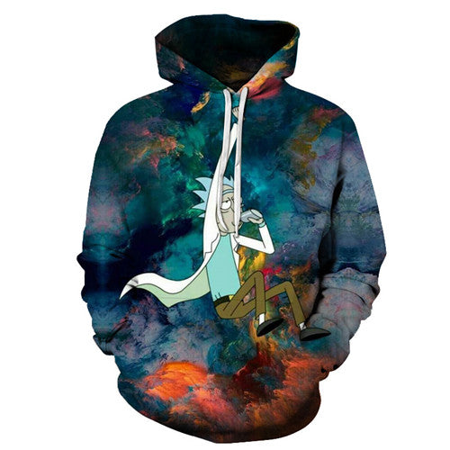 Rick and Morty Hoodie - Swingin Rick