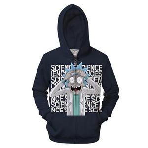 Rick and Morty Hoodie - Rick "SCIENCE B*TCHES!"