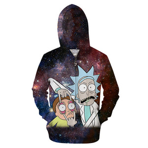 Rick and Morty Hoodie - Rick "LOOK MORTY!"