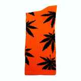 Comfortable High Quality Cotton Socks Cannabis Leaf Casual/Long