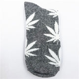 Comfortable High Quality Cotton Socks Cannabis Leaf Casual/Long