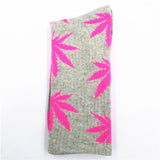 Comfortable High Quality Cotton Socks Cannabis Leaf Casual/Long