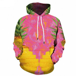 Psychedelic Hoodies - Pineapples