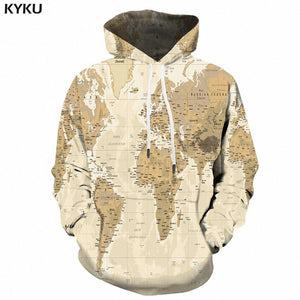 Psychedelic Hoodies - World Map