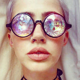 Psychedelic - Round Kaleidoscope Mosaic Sunglasses