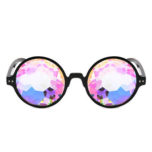 Psychedelic - Round Kaleidoscope Mosaic Sunglasses